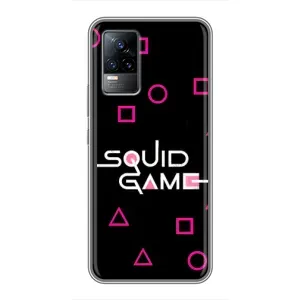 Чехол Гра в кальмара для Vivo S9e (Паттерн Игра кальмара)