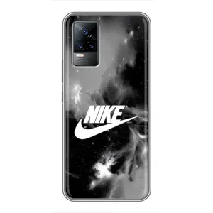 Чохол для Vivo S9e - з принтом Найк (AlphaPrint) (Лого Найк)