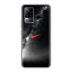 Чохол для Vivo S9e - з принтом Найк (AlphaPrint) (Найк червоний)