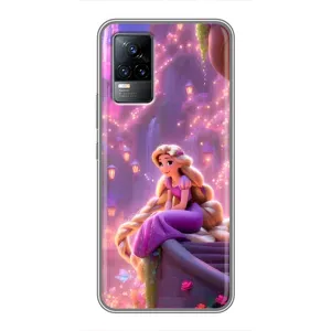 Чехол Рапунцель для Vivo S9e (Рапунцель в замке)