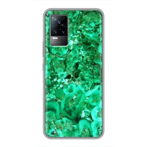 Мраморный чехол на Vivo S9e (VPrint) (Салатный Мрамор)