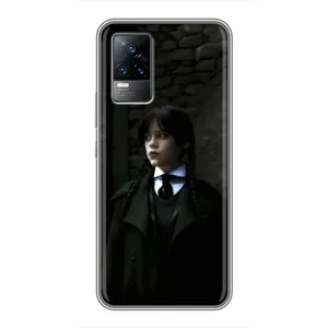 Чехол с дизайном Венздей 2 на Vivo S9e (Темный стиль Уэнздей)