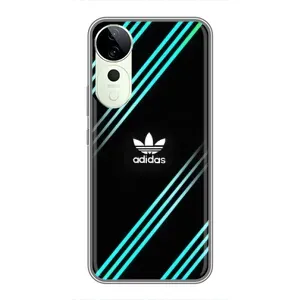 Чохли Адидас для Vivo T3 Ultra (AlphaPrint) (Адідас з полосами)