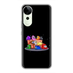 Чехол Амонг Ас для Vivo T3 Ultra (AlphaPrint) (Амонг-ас)