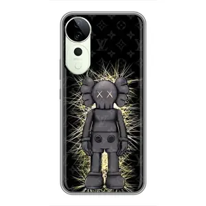 Чехлы для Vivo T3 Ultra - Bearbrick Louis Vuitton (PREMIUMPrint) (Bearbrick LV)