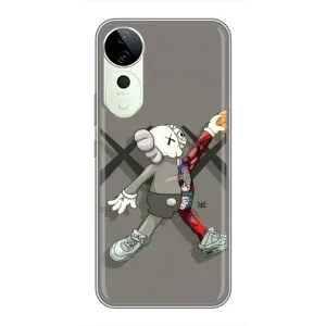 Чехлы для Vivo T3 Ultra - Bearbrick Louis Vuitton (PREMIUMPrint) (Беарбрик Джордан)