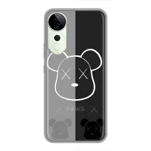 Чехлы для Vivo T3 Ultra - Bearbrick Louis Vuitton (PREMIUMPrint) (БеарБрик глаза)