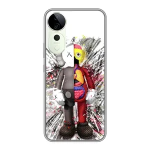 Чехлы для Vivo T3 Ultra - Bearbrick Louis Vuitton (PREMIUMPrint) (Беарбрик)