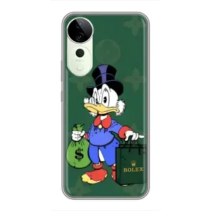 Чехлы для Vivo T3 Ultra - Скрудж МакДак Louis Vuitton (PREMIUMPrint) (Богатая Утка)