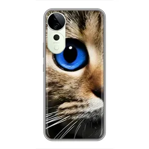 Чехлы с Котиками для Vivo T3 Ultra (VPrint) (Глаз кота)