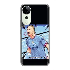 Чехлы с футболистом Ерлинг Холанд для Vivo T3 Ultra (AlphaPrint) (гол Эрлинг Холланд)