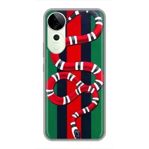 Чехлы ГУЧЧИ для Виво Т3 Ультра (AlphaPrint) (Gucci змия)