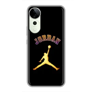 Чохли для Vivo T3 Ultra - з картинкою JORDAN (AlphaPrint) (Jordan Gold)