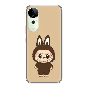 Чохол з Лабубу на Vivo T3 Ultra (Bored Ape в червоному)