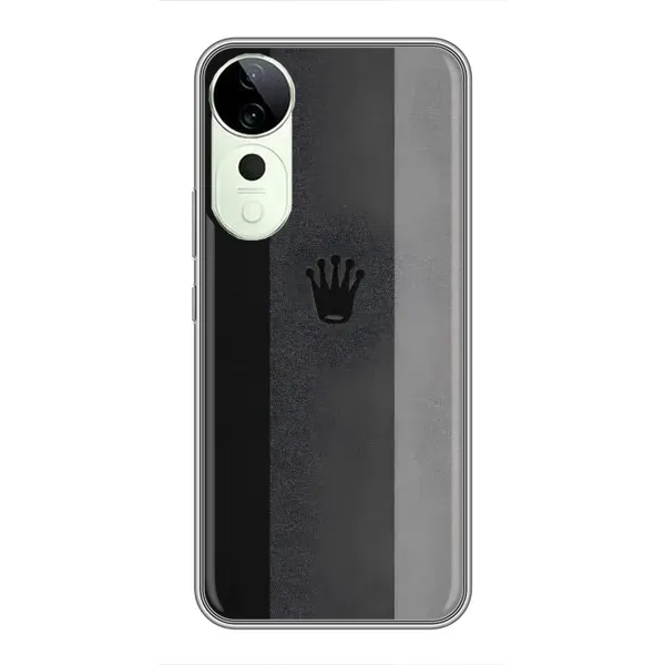 Чехол с принтом «Коронка» для Vivo T3 Ultra