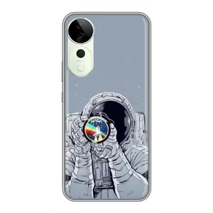 Чохол NASA для Vivo T3 Ultra (AlphaPrint) (Космонавт фото)