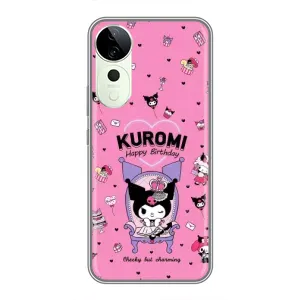 Чехлы с топовыми принтами для Виво Т3 Ультра (KUROMI)