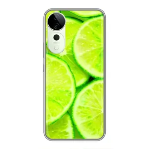 Чохли з фруктами для Vivo T3 Ultra (VPrint) (Лайм)