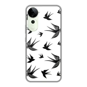 Чохол з пташками на Vivo T3 Ultra (VPrint) (Ластівки)
