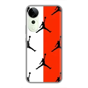 Чохли для Vivo T3 Ultra - з картинкою JORDAN (AlphaPrint) (Лого Джордан)