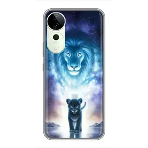 Чохол з картинкою ЛЕВ для Vivo T3 Ultra (VPrint) (Маленький лев)