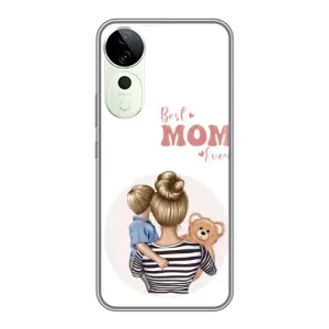 Чехлы для мамы на Vivo T3 Ultra (Мама и сын)