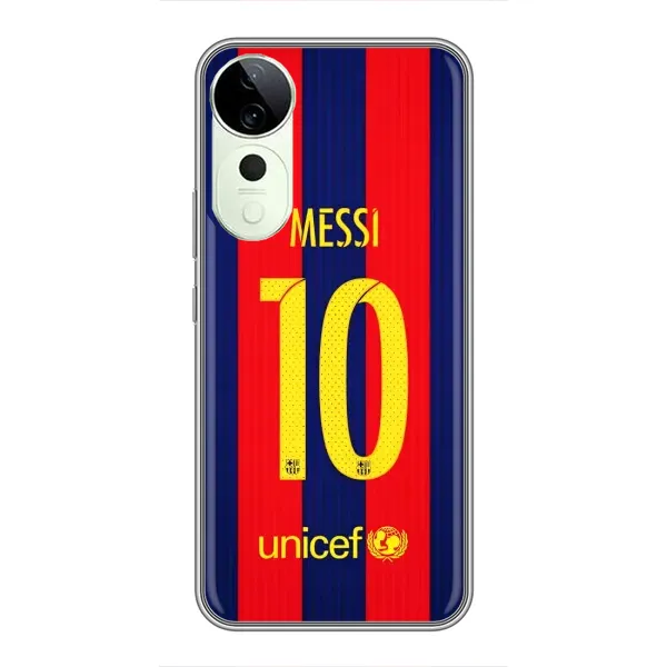 Чехол с принтом «Messi Barca 10» для Vivo T3 Ultra