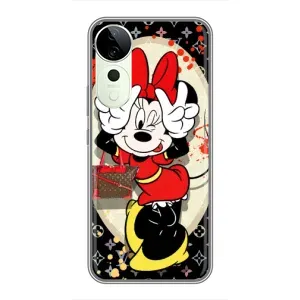 Чехол Disney Mouse Vivo T3 Ultra (PREMIUMPrint) (Минни peace)