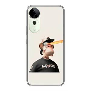 Чохли з Мавпами NFT для Vivo T3 Ultra (AlphaPrint) (мавпа NFT в окулярах)