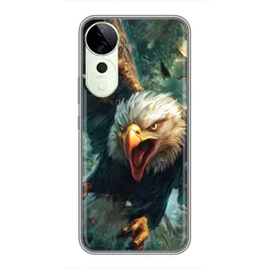 Чехол с картинкой «Хищники» для Vivo T3 Ultra (Орел в полете)