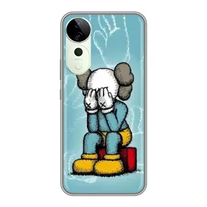 Чехлы для Vivo T3 Ultra - Bearbrick Louis Vuitton (PREMIUMPrint) (Плач Bearbrick)