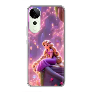 Чехол Рапунцель для Vivo T3 Ultra (Рапунцель в замке)