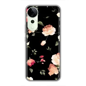 Чехлы с Цветами для Vivo T3 Ultra (VPrint) (Розочки)