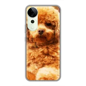 Чехлы с собаками для Vivo T3 Ultra (VPrint) (Щенок Бишон)