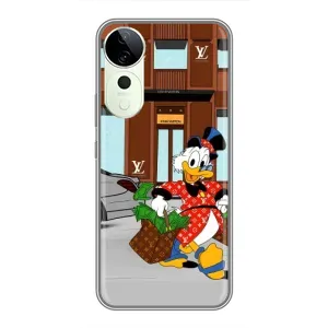 Чехлы для Vivo T3 Ultra - Скрудж МакДак Louis Vuitton (PREMIUMPrint) (Скрудж ЛВ)