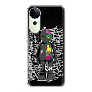 Чехлы для Vivo T3 Ultra - Bearbrick Louis Vuitton (PREMIUMPrint) (Стиль Bearbrick)