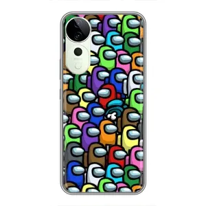 Чехол Амонг Ас для Vivo T3 Ultra (AlphaPrint) (Убит)