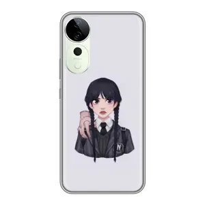 Чохли Венсдей на Vivo T3 Ultra Уенсдей (AlphaPrint) (Венздей і Річ)
