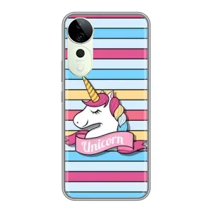 Чохол для Віво Т3 Ультра - (Єдинорожки - Новинки) (AlphaPrint) (Unicorn)