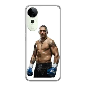 Чехол с принтом «Усик на белом» для Vivo T3 Ultra