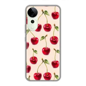 Чохли з фруктами для Vivo T3 Ultra (VPrint) (Черешня)