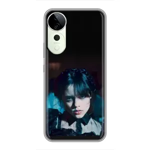 Чохли Венсдей на Vivo T3 Ultra Уенсдей (AlphaPrint) (погляд Венздей)