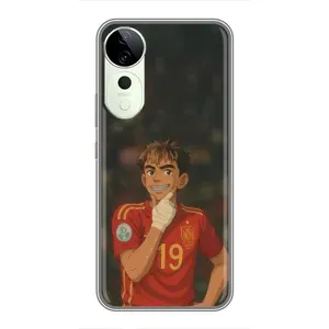 Чехол с футболистом Ламин Ямаль Vivo T3 Ultra (Ямаль аниме)