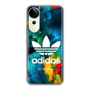 Чохли Адидас для Vivo T3 Ultra (AlphaPrint) (Яскравий Адідас)