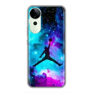 Чохли для Vivo T3 Ultra - з картинкою JORDAN (AlphaPrint) (Яскравий Джордан)