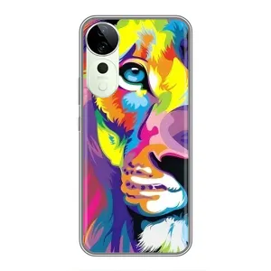 Чохол з картинкою ЛЕВ для Vivo T3 Ultra (VPrint) (Яскравий Лев)
