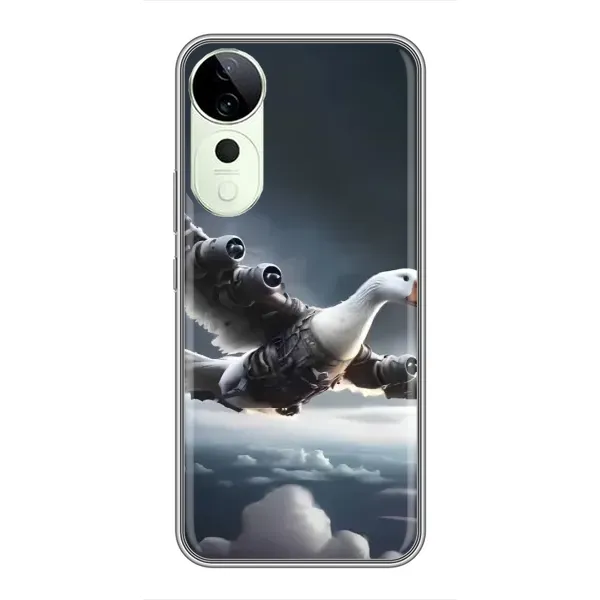 Чехол с принтом «Бомбардини гусини» для Vivo T4 Pro