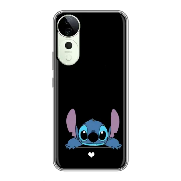Чохол з принтом «Стіч на чорному» для Vivo T4 Pro