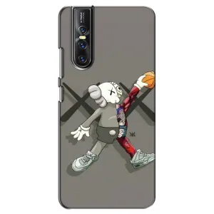Чехлы для Vivo V15 Pro - Bearbrick Louis Vuitton (PREMIUMPrint) (Беарбрик Джордан)