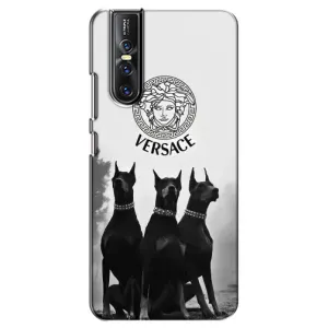 Чехлы VERSACE для Виво В15 Про (PREMIUMPrint) (Доберман Версаче)